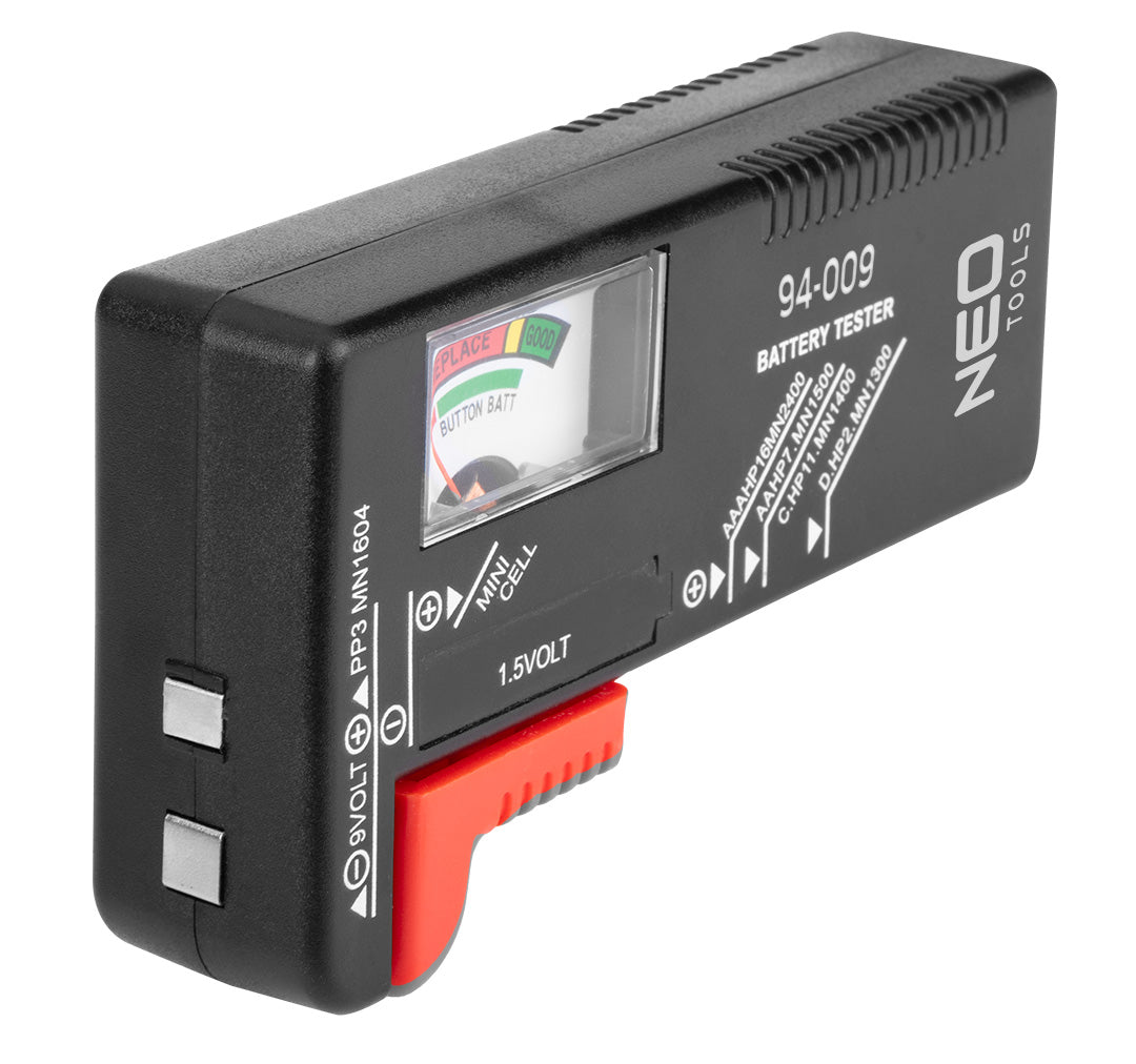 Tester batérií a akumulátorov od NEO TOOLS nájdeš na naravis.sk