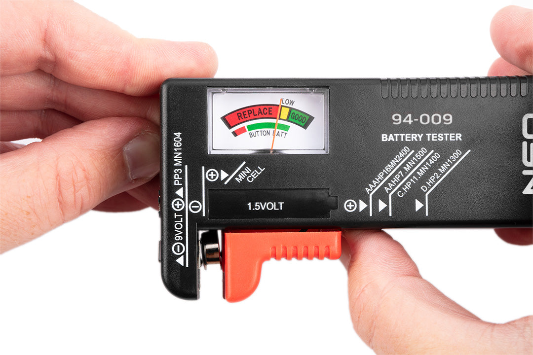 Tester batérií a akumulátorov od NEO TOOLS nájdeš na naravis.sk