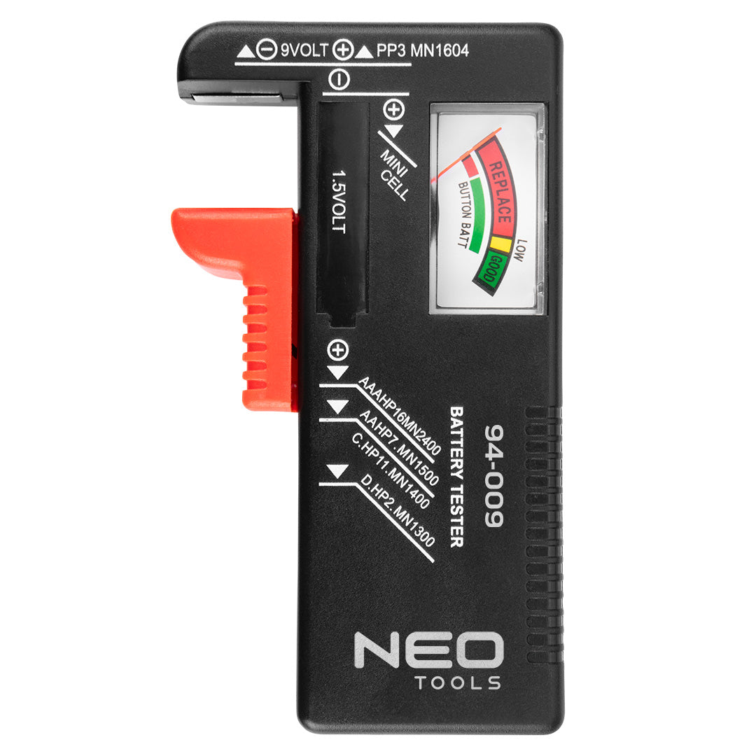 Tester batérií a akumulátorov od NEO TOOLS nájdeš na naravis.sk