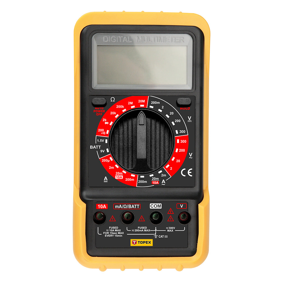 Univerzálny multimeter od TOPEX nájdeš na naravis.sk