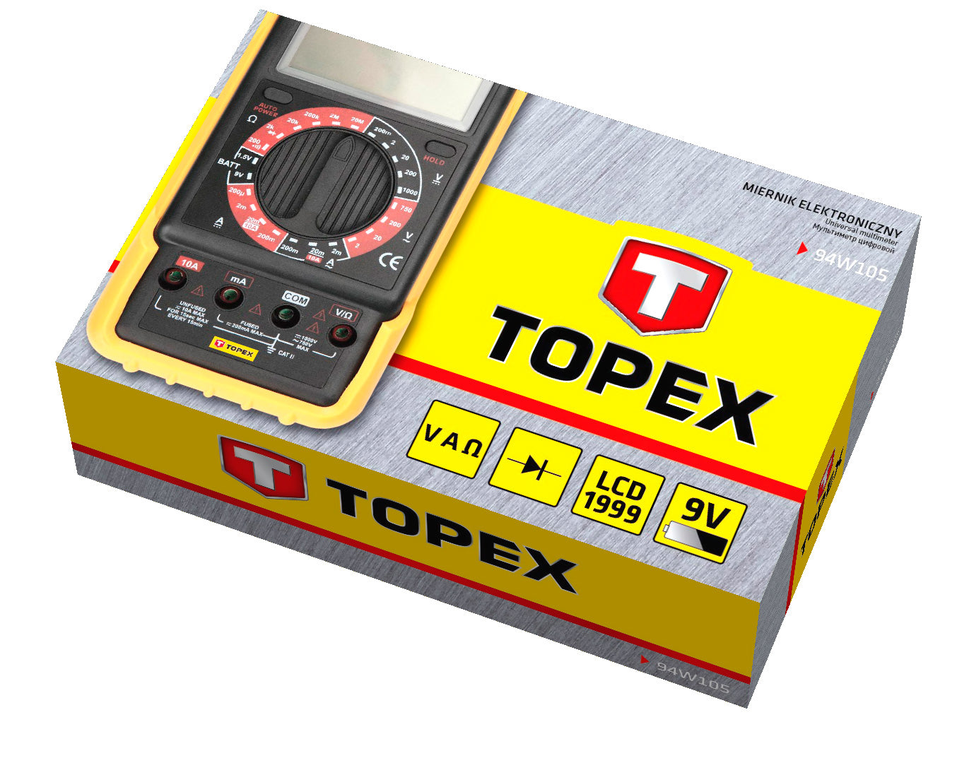 Univerzálny multimeter od TOPEX nájdeš na naravis.sk