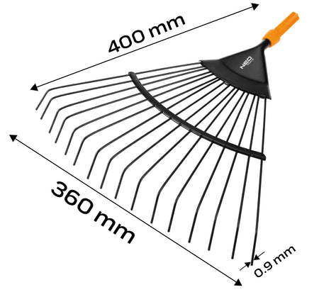 Kovové hrable s ventilátorom. Systém NEO Click od NEO TOOLS nájdeš na naravis.sk