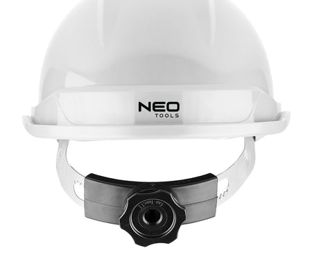Priemyselná prilba s remienkom pod bradou, biela od NEO TOOLS nájdeš na naravis.sk