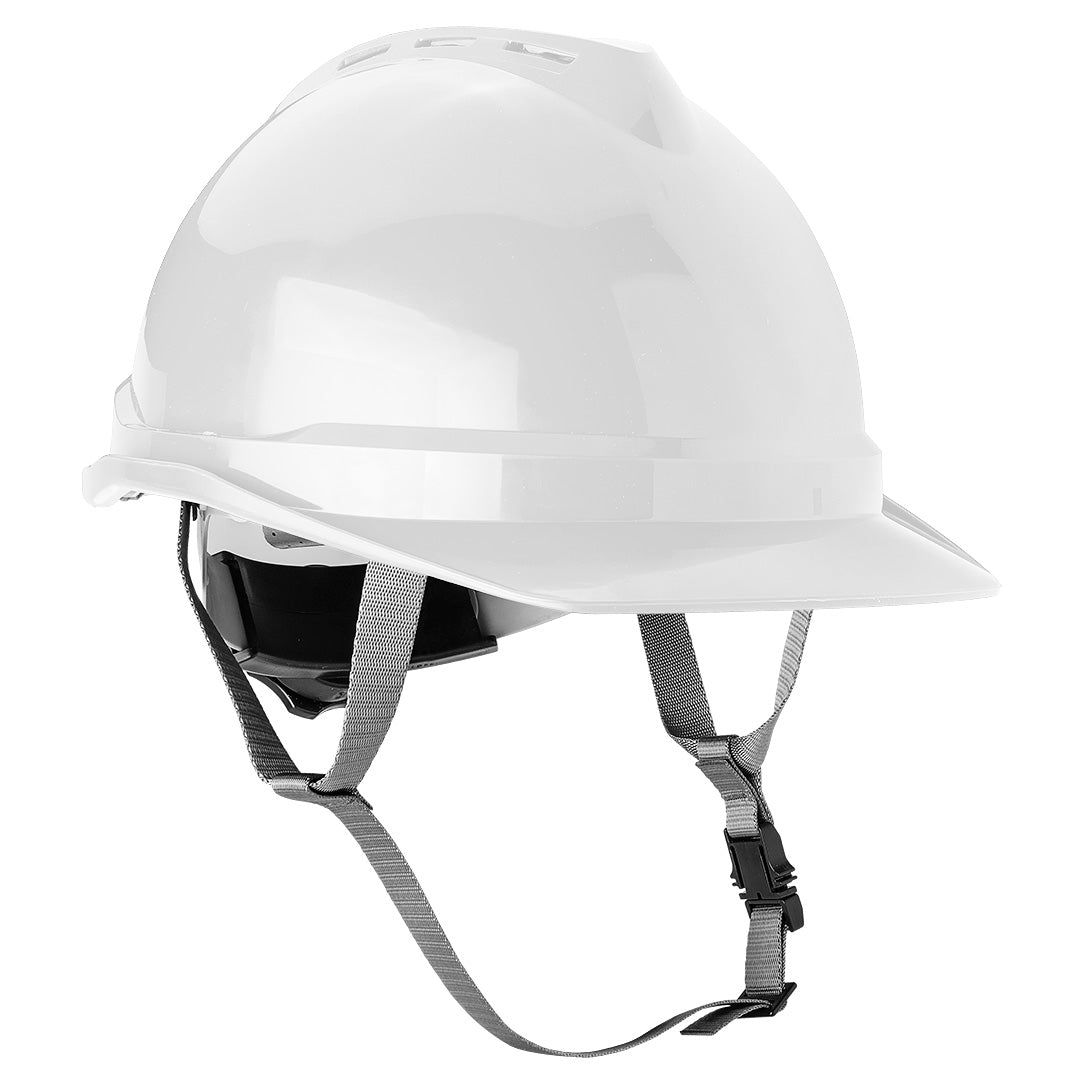 Priemyselná prilba s remienkom pod bradou, biela od NEO TOOLS nájdeš na naravis.sk