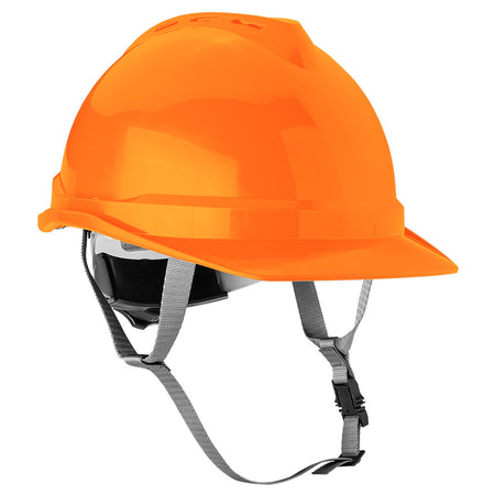 Priemyselná prilba s remienkom pod bradou, oranžová od NEO TOOLS nájdeš na naravis.sk