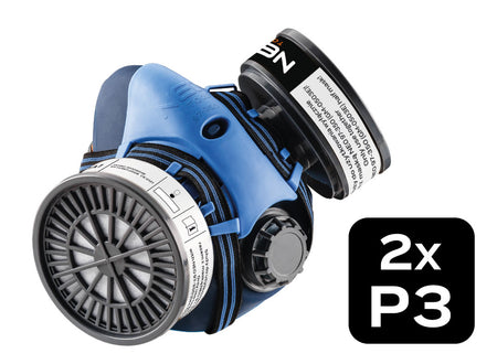 Silikónová polomaska + 2x filter P3 od NEO TOOLS nájdeš na naravis.sk