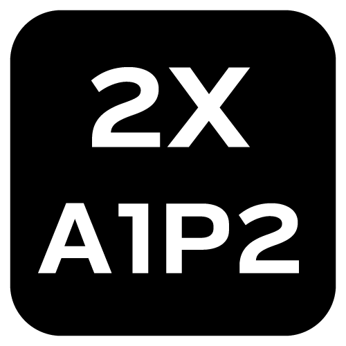 Silikónová polomaska + 2x absorbér A1P2 R od NEO TOOLS nájdeš na naravis.sk