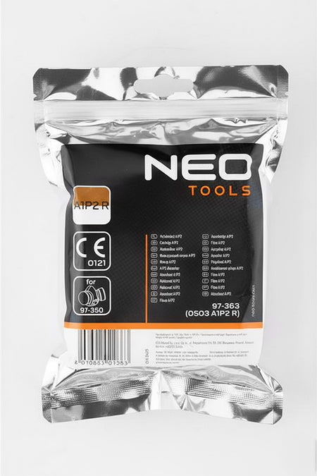 Absorbér A1P2 R od NEO TOOLS nájdeš na naravis.sk