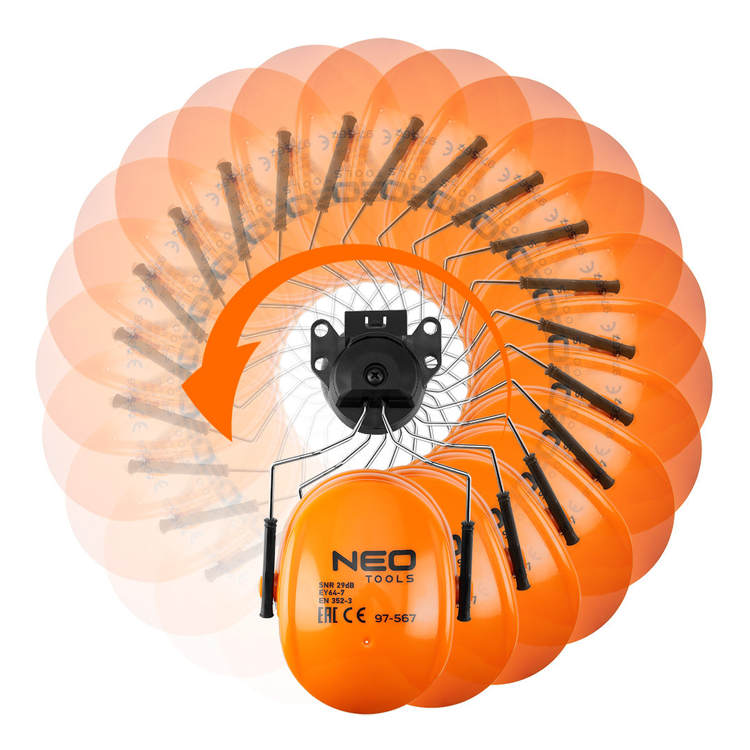 Chrániče sluchu na prilbe od NEO TOOLS nájdeš na naravis.sk
