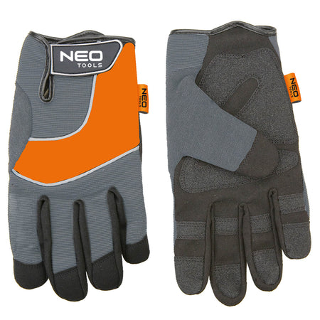 Rukavice dielenské, syntetická koža, vložky PVC, 10" od NEO TOOLS nájdeš na naravis.sk