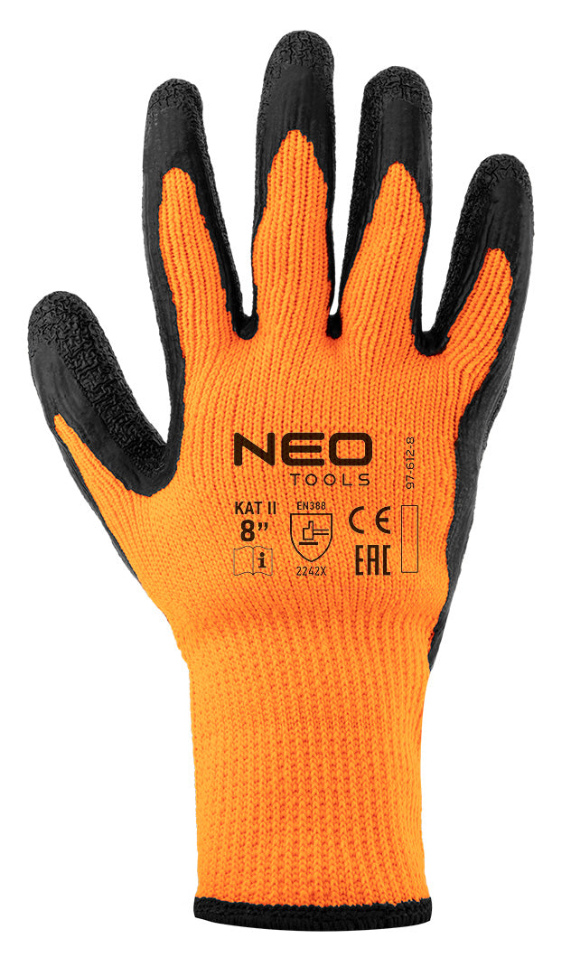 Izolované pracovné rukavice, polyester potiahnutý latexom, 2242X, veľkosť 10 od NEO TOOLS nájdeš na naravis.sk