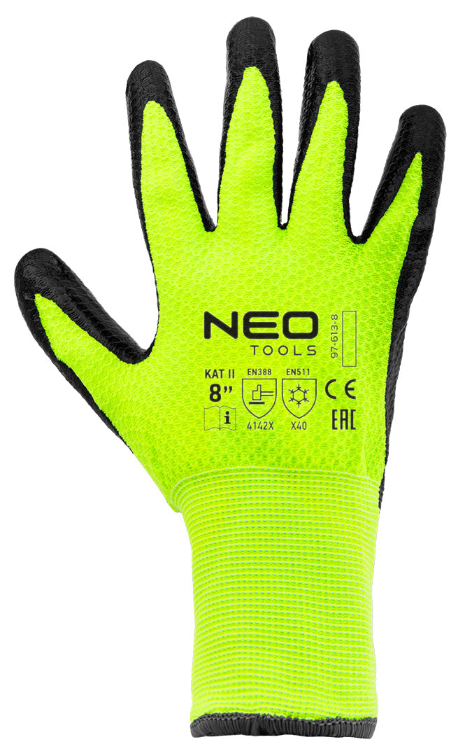 Izolované pracovné rukavice, nylon s latexovým povlakom, 4142X, veľkosť 9 od NEO TOOLS nájdeš na naravis.sk