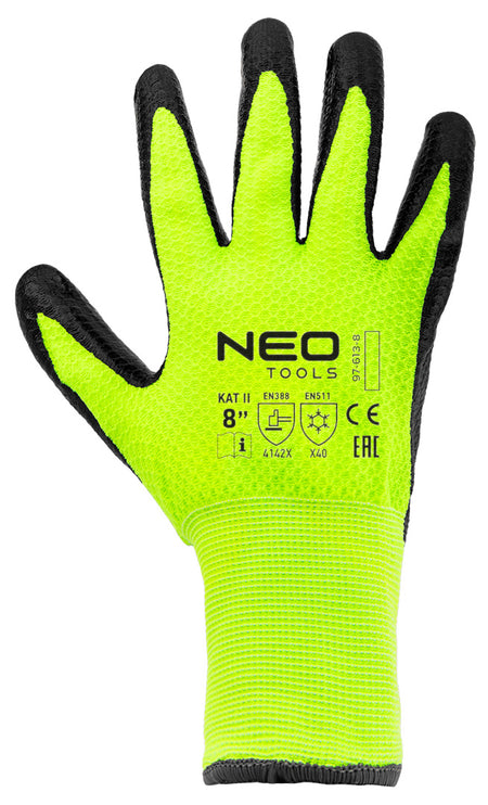 Izolované pracovné rukavice, nylon s latexovým povlakom, 4142X, veľkosť 9 od NEO TOOLS nájdeš na naravis.sk