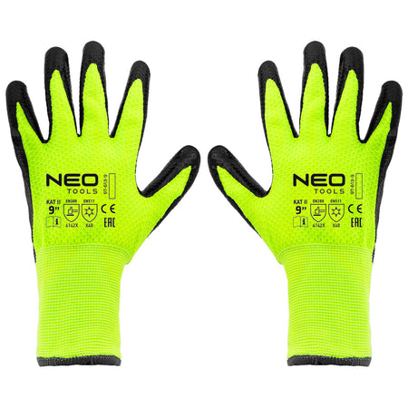 Izolované pracovné rukavice, nylon s latexovým povlakom, 4142X, veľkosť 9 od NEO TOOLS nájdeš na naravis.sk