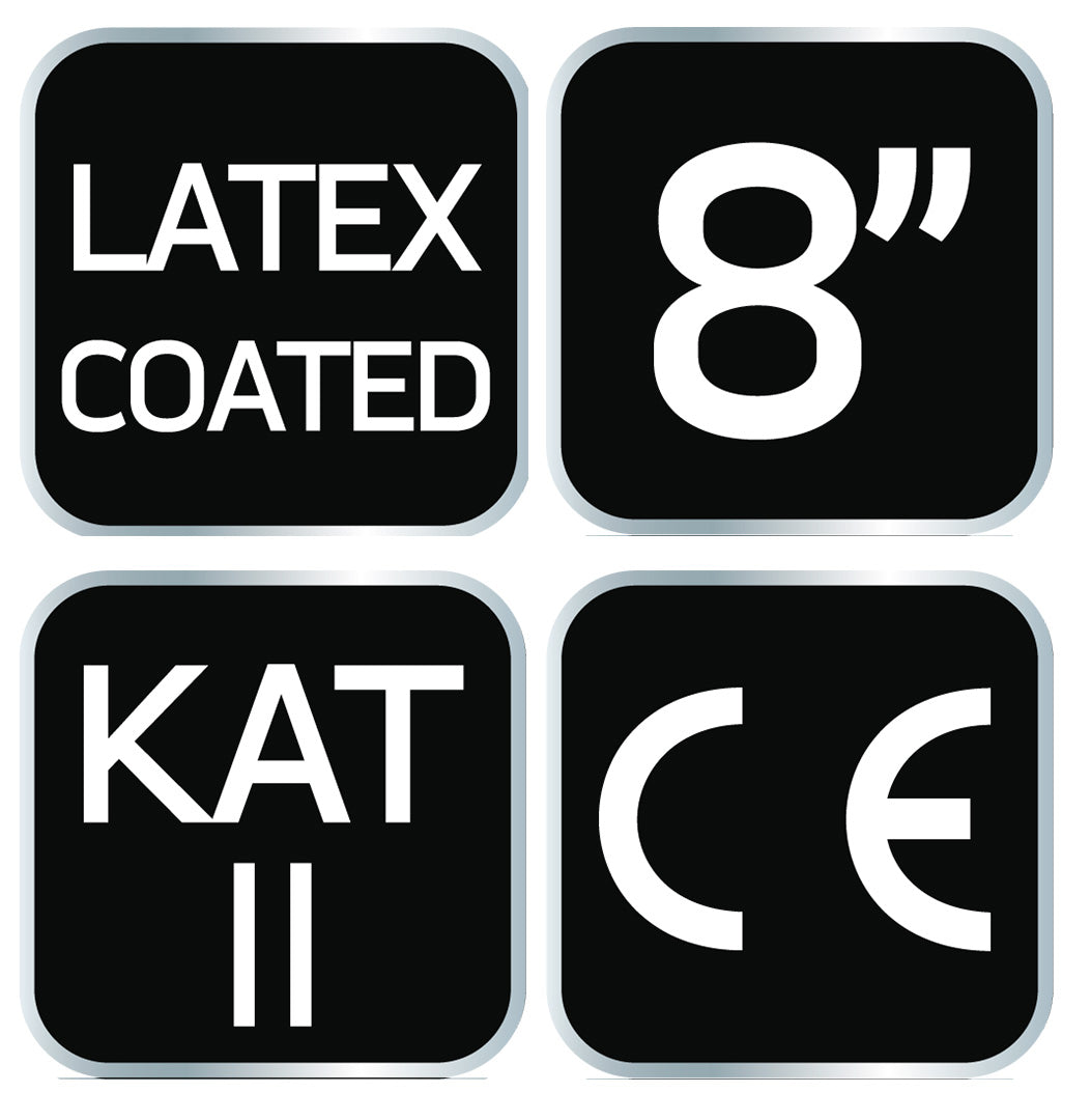 Pracovné rukavice, polyester (penový) potiahnutý latexom, 3141X, veľkosť 8 od NEO TOOLS nájdeš na naravis.sk