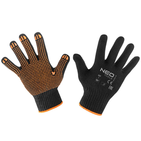 Pracovné rukavice, bavlna a polyester, bodkované, veľkosť 10 od NEO TOOLS nájdeš na naravis.sk