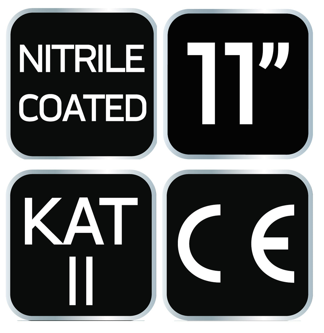 Pracovné rukavice, nylonové, bodkované s nitmi, 4131X, veľkosť 11 od NEO TOOLS nájdeš na naravis.sk