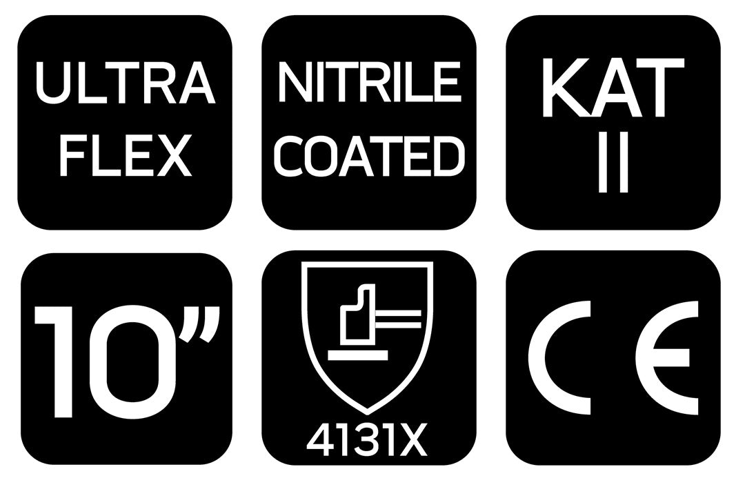 Pracovné rukavice Ultraflex, nylon-spandex, polymetylnitrilový (penový) povlak, 4131X, veľkosť 10 od NEO TOOLS nájdeš na naravis.sk