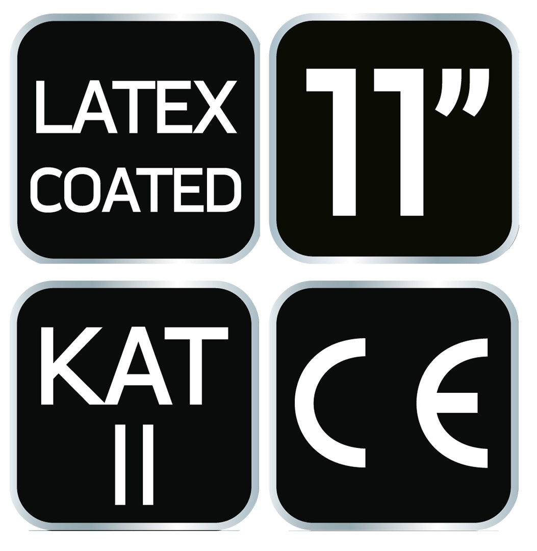 Pracovné rukavice, polyester potiahnutý latexom (krincle),3131X, veľkosť 11 od NEO TOOLS nájdeš na naravis.sk