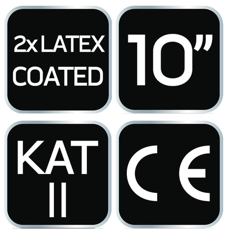 Pracovné rukavice, polyester potiahnutý latexom (2 vrstvy), 3141X, veľkosť 10 od NEO TOOLS nájdeš na naravis.sk