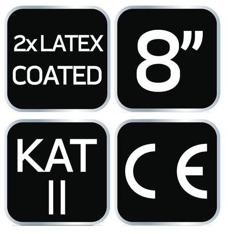 Pracovné rukavice, polyester potiahnutý latexom (2 vrstvy), 3141X, veľkosť 8 od NEO TOOLS nájdeš na naravis.sk