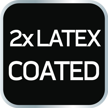 Pracovné rukavice, polyester potiahnutý latexom (2 vrstvy), 3141X, veľkosť 8 od NEO TOOLS nájdeš na naravis.sk