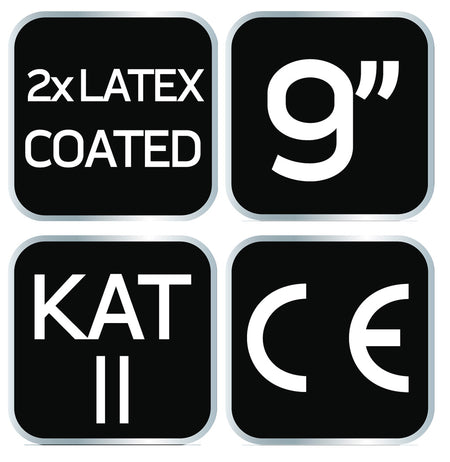Pracovné rukavice, polyester potiahnutý latexom (2 vrstvy), 3141X, veľkosť 9 od NEO TOOLS nájdeš na naravis.sk