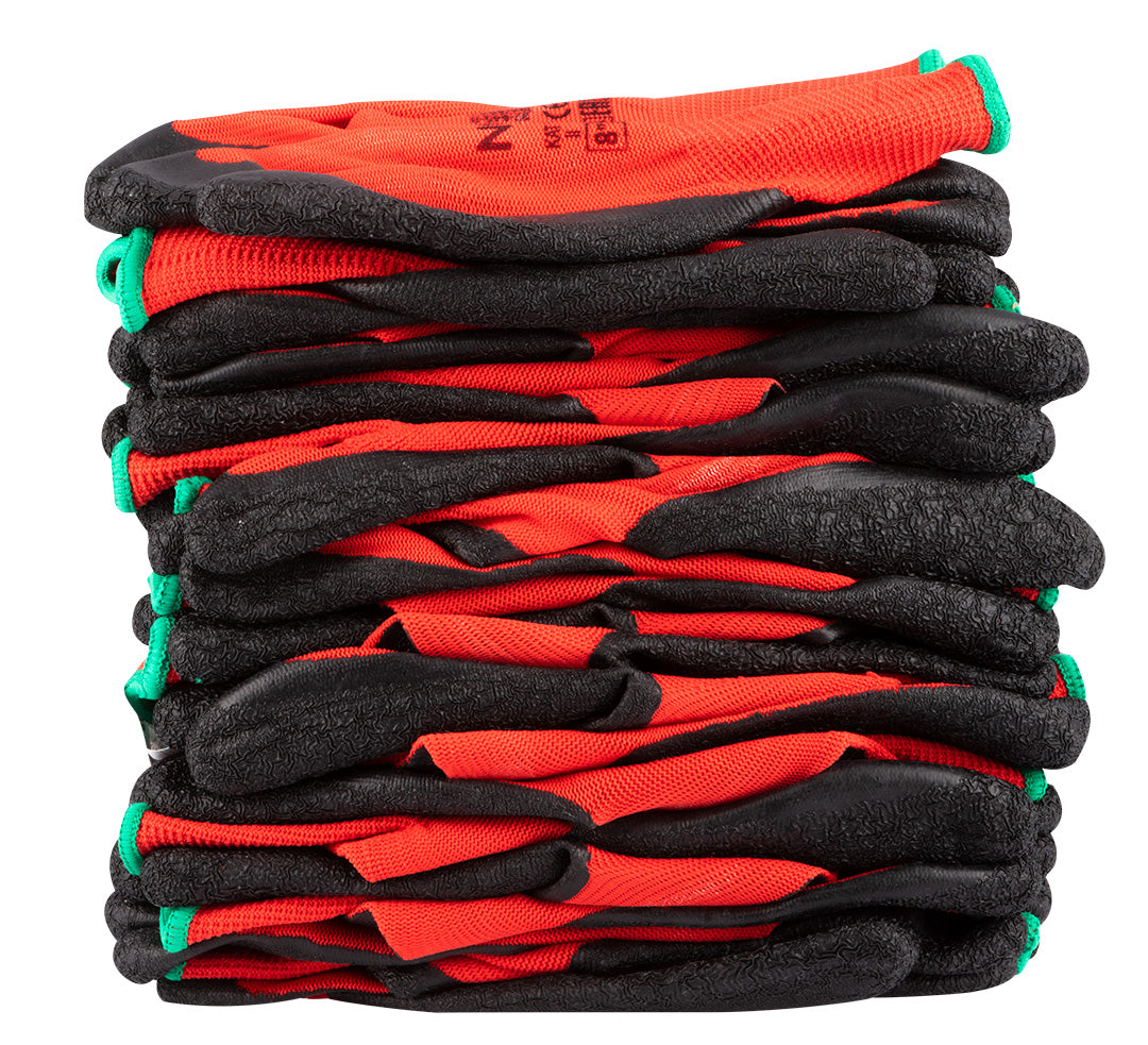 Pracovné rukavice, polyester s latexovým povlakom (krincle),3121X, veľkosť 8 od NEO TOOLS nájdeš na naravis.sk