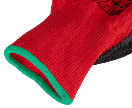 Pracovné rukavice, polyester s latexovým povlakom (krincle),3121X, veľkosť 8 (karta) od NEO TOOLS nájdeš na naravis.sk