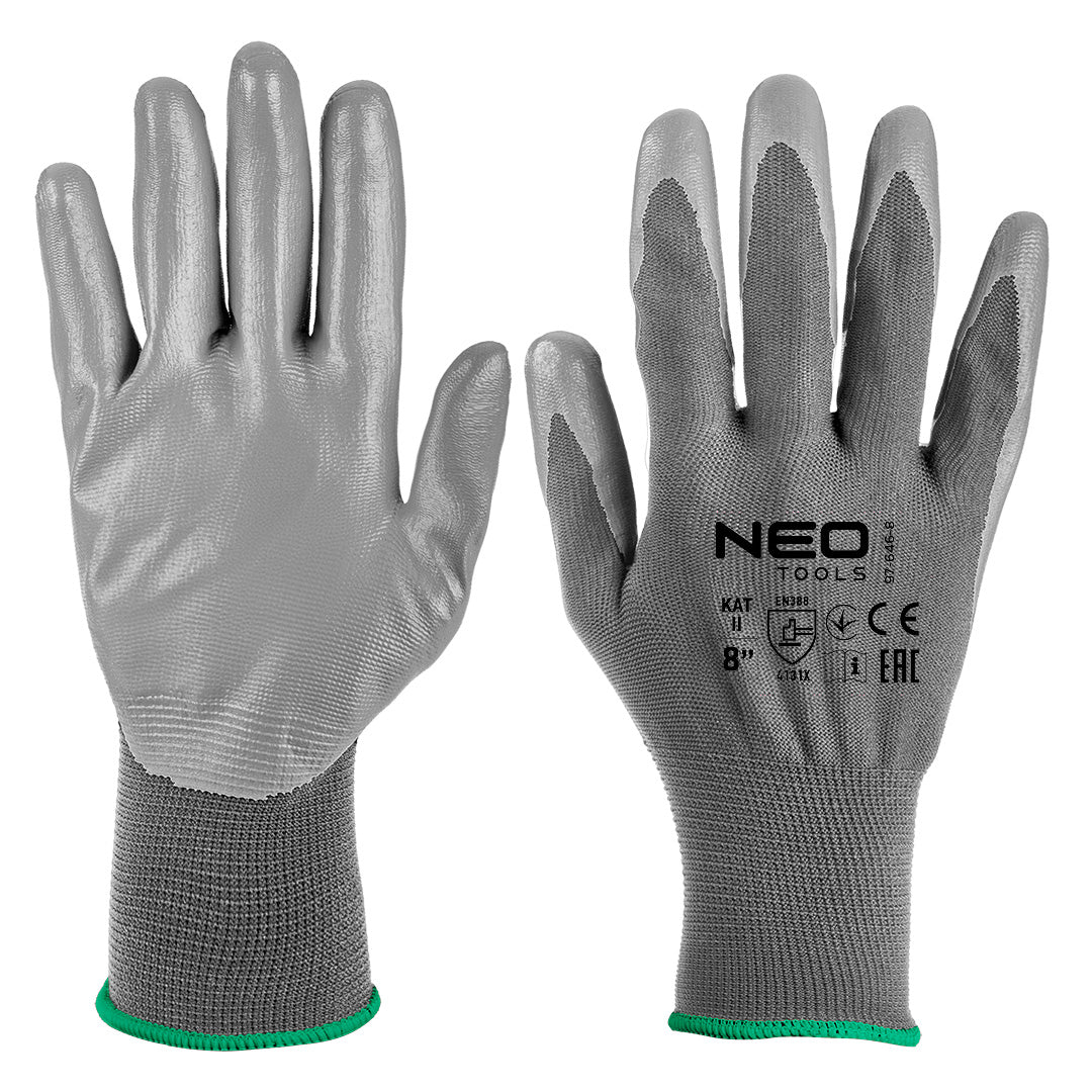 Pracovné rukavice, polyester s PU povlakom, 4131X, veľkosť 8 od NEO TOOLS nájdeš na naravis.sk