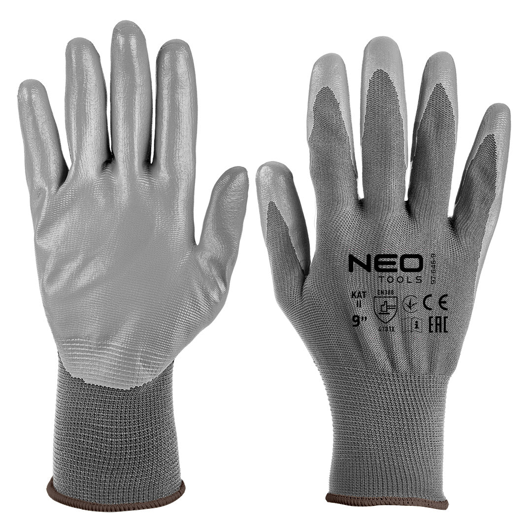 Pracovné rukavice, polyester s PU povlakom, 4131X, veľkosť 9 od NEO TOOLS nájdeš na naravis.sk