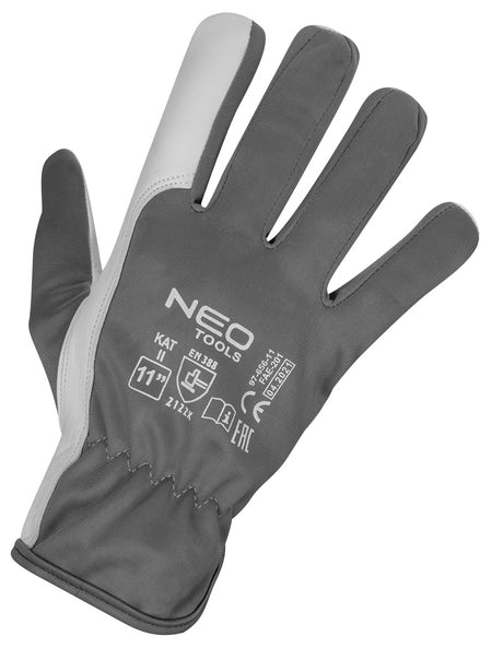 Pracovné rukavice, 2121X, kozia koža, veľkosť 11", CE od NEO TOOLS nájdeš na naravis.sk