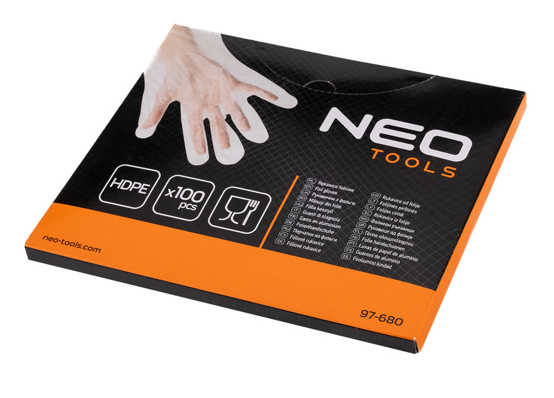Jednorazové plastové rukavice, 100 kusov od NEO TOOLS nájdeš na naravis.sk