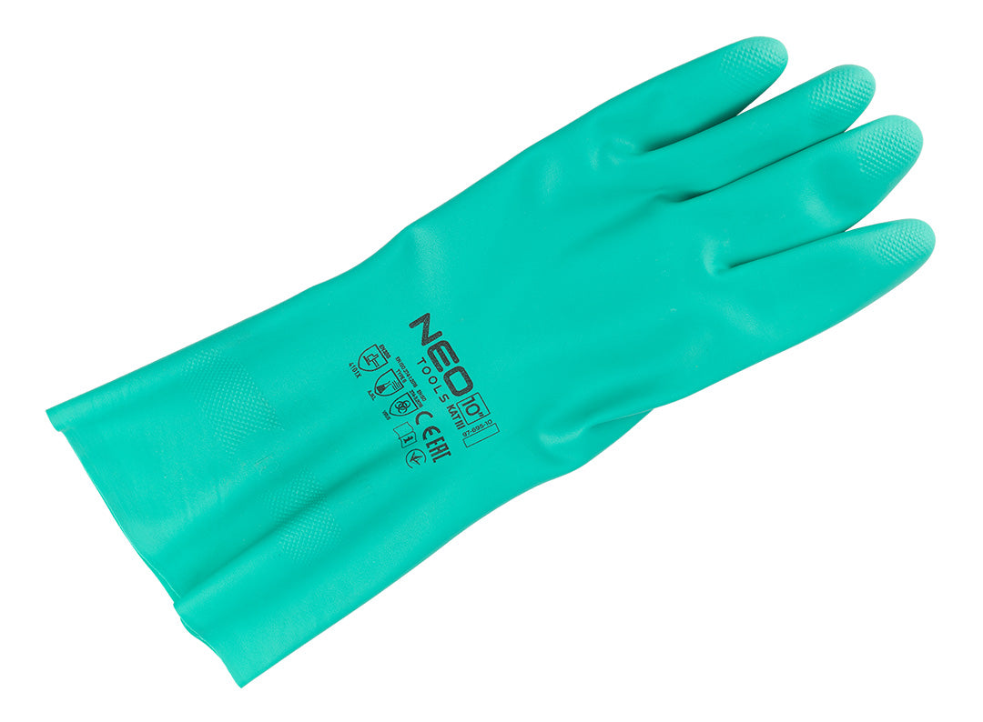 Chemicky odolné nitrilové rukavice, veľkosť 10 od NEO TOOLS nájdeš na naravis.sk