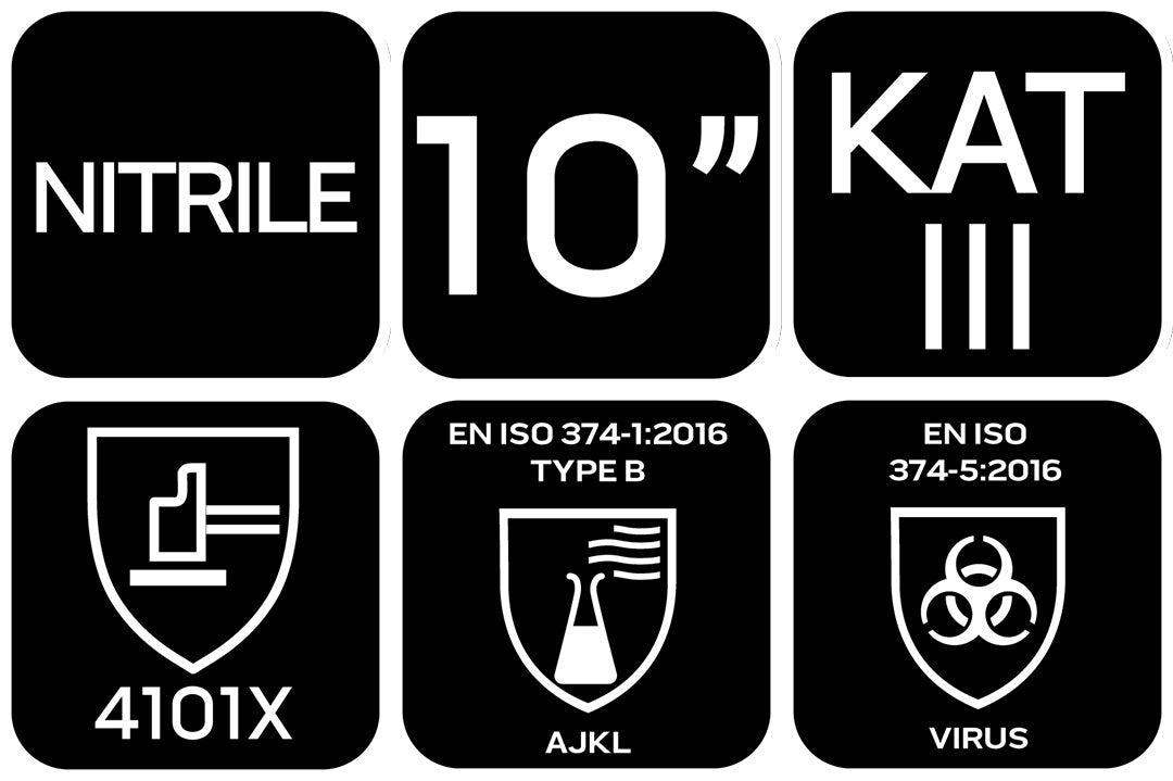 Chemicky odolné nitrilové rukavice, veľkosť 10 od NEO TOOLS nájdeš na naravis.sk