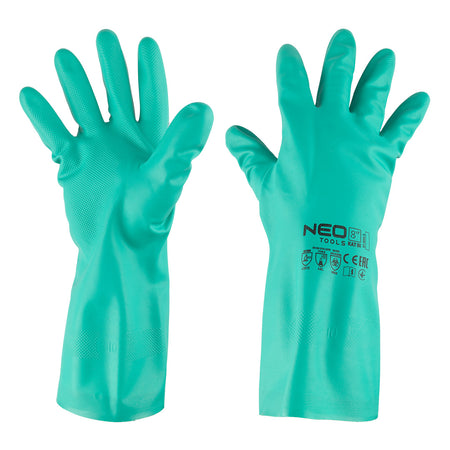 Chemicky odolné nitrilové rukavice, veľkosť 8 od NEO TOOLS nájdeš na naravis.sk