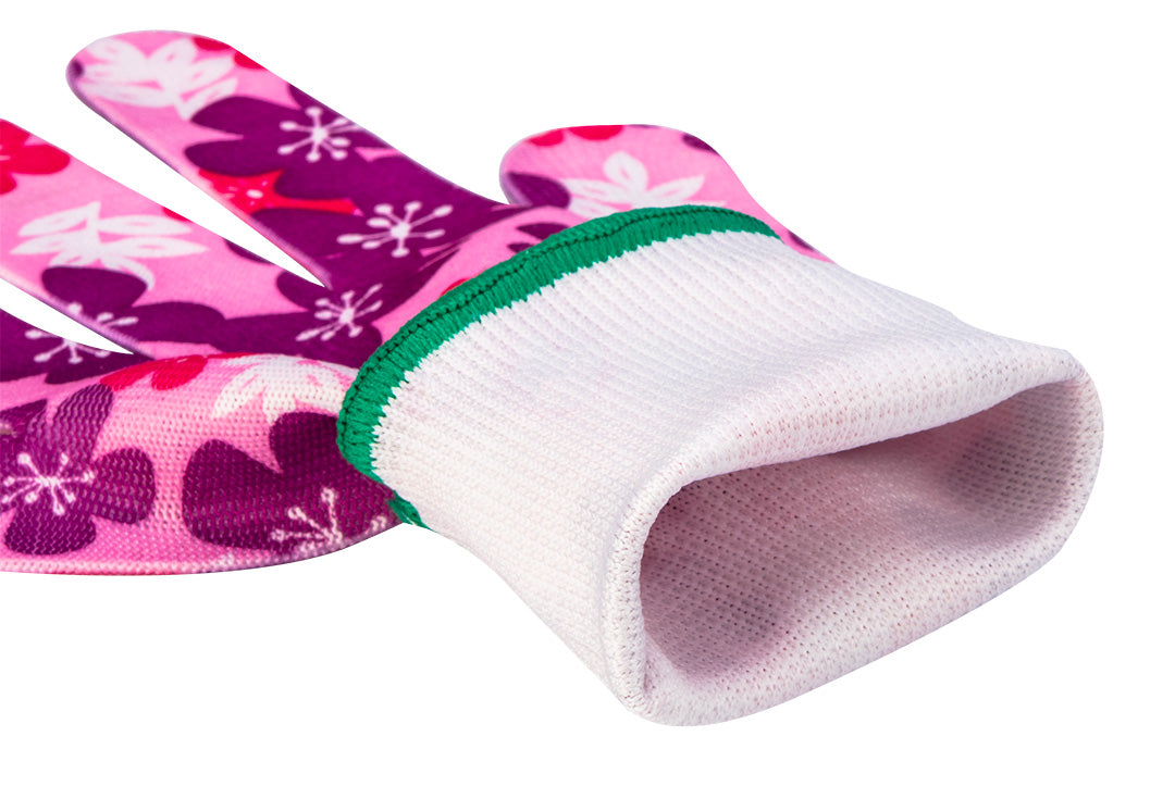 Záhradné rukavice , polyester, kvetinový vzor, veľkosť 7" od VERTO nájdeš na naravis.sk