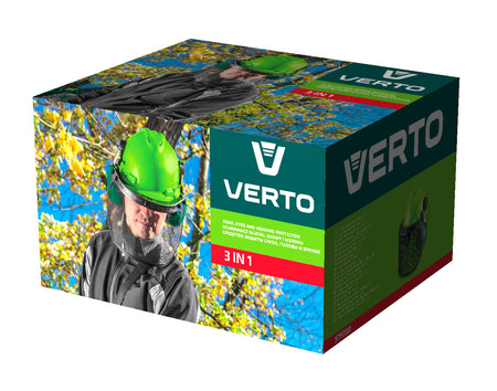 Chránič sluchu, hlavy a zraku - 3 v 1 od VERTO nájdeš na naravis.sk