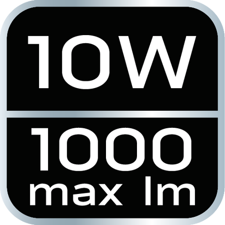 USB dobíjateľný svetlomet 1000 lm červená/modrá CREE LED + LED od NEO TOOLS nájdeš na naravis.sk