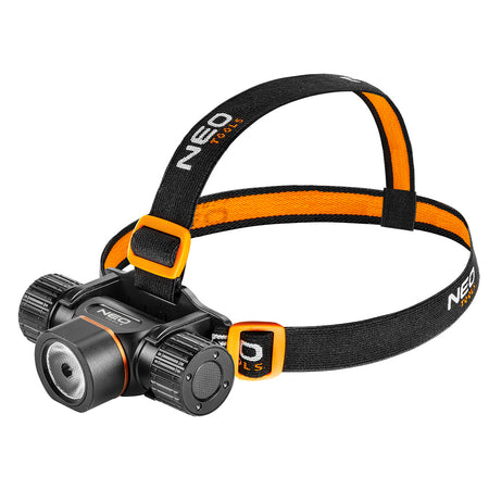 USB dobíjateľný/batériový svetlomet 2000lm CREE XHP50.2 LED od NEO TOOLS nájdeš na naravis.sk