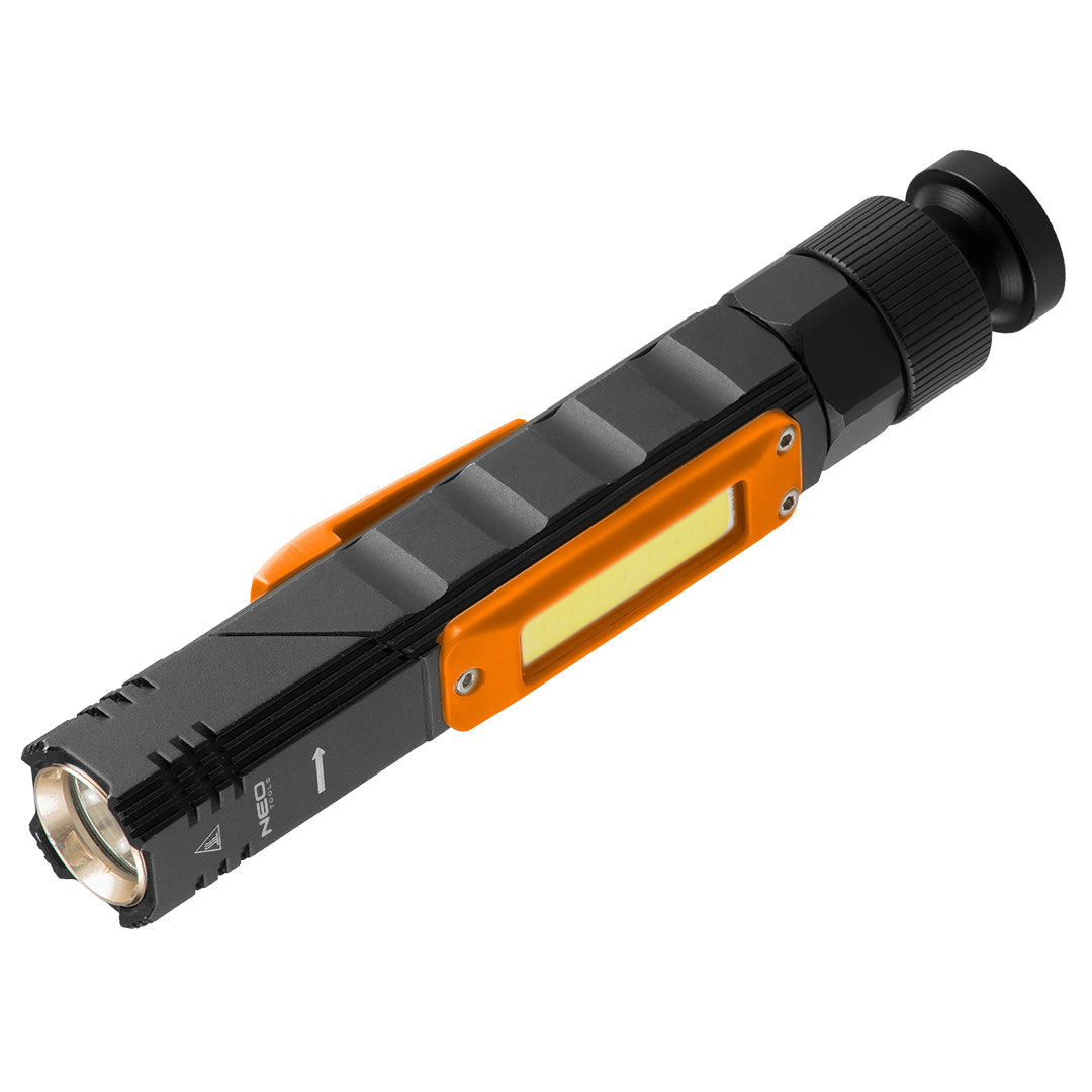 USB dobíjacia baterka 300 lm 2 v 1 CREE XPE + COB LED od NEO TOOLS nájdeš na naravis.sk