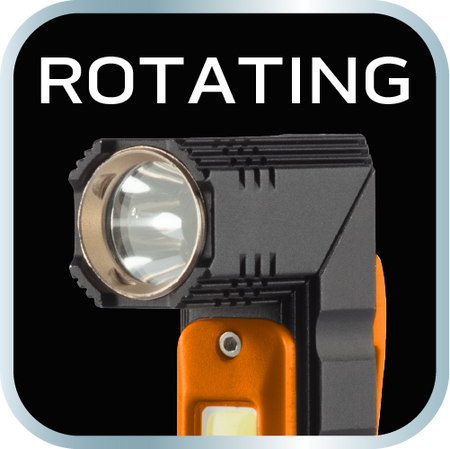 USB dobíjacia baterka 300 lm 2 v 1 CREE XPE + COB LED od NEO TOOLS nájdeš na naravis.sk