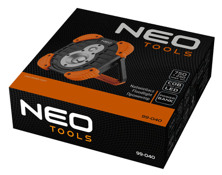 750+250 lm COB batériový reflektor od NEO TOOLS nájdeš na naravis.sk