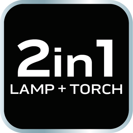 Batériová dielenská lampa 200 lm COB + baterka od NEO TOOLS nájdeš na naravis.sk