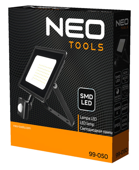 Lampa s detektorom pohybu SMD 50W 4000 lm 230V od NEO TOOLS nájdeš na naravis.sk