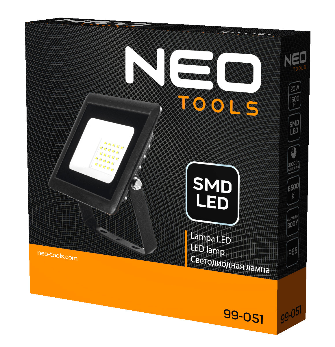 Reflektor SMD 20W 1600 lm 230V od NEO TOOLS nájdeš na naravis.sk