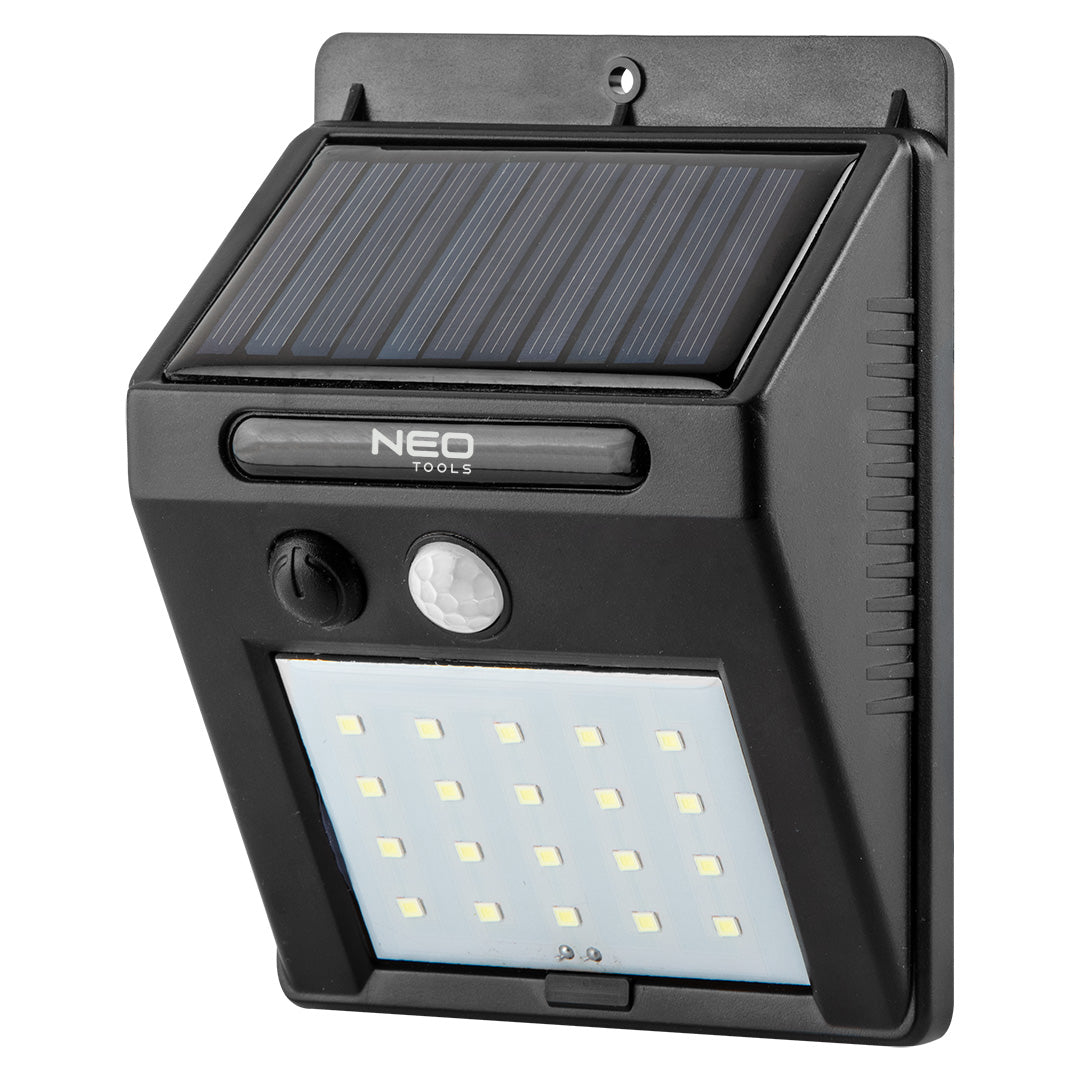 Solárna nástenná lampa 20 SMD LED 250 lm od NEO TOOLS nájdeš na naravis.sk