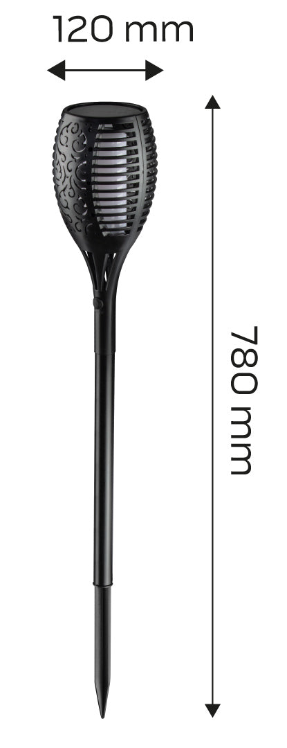 Solárna záhradná lampa plameň SMD knock-on od NEO TOOLS nájdeš na naravis.sk