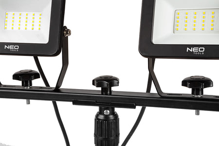 Reflektor dvojitý 2x50W SMD LED 8500lm 230V na stojane 1.8m od NEO TOOLS nájdeš na naravis.sk