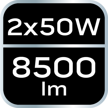 Reflektor dvojitý 2x50W SMD LED 8500lm 230V na stojane 1.8m od NEO TOOLS nájdeš na naravis.sk